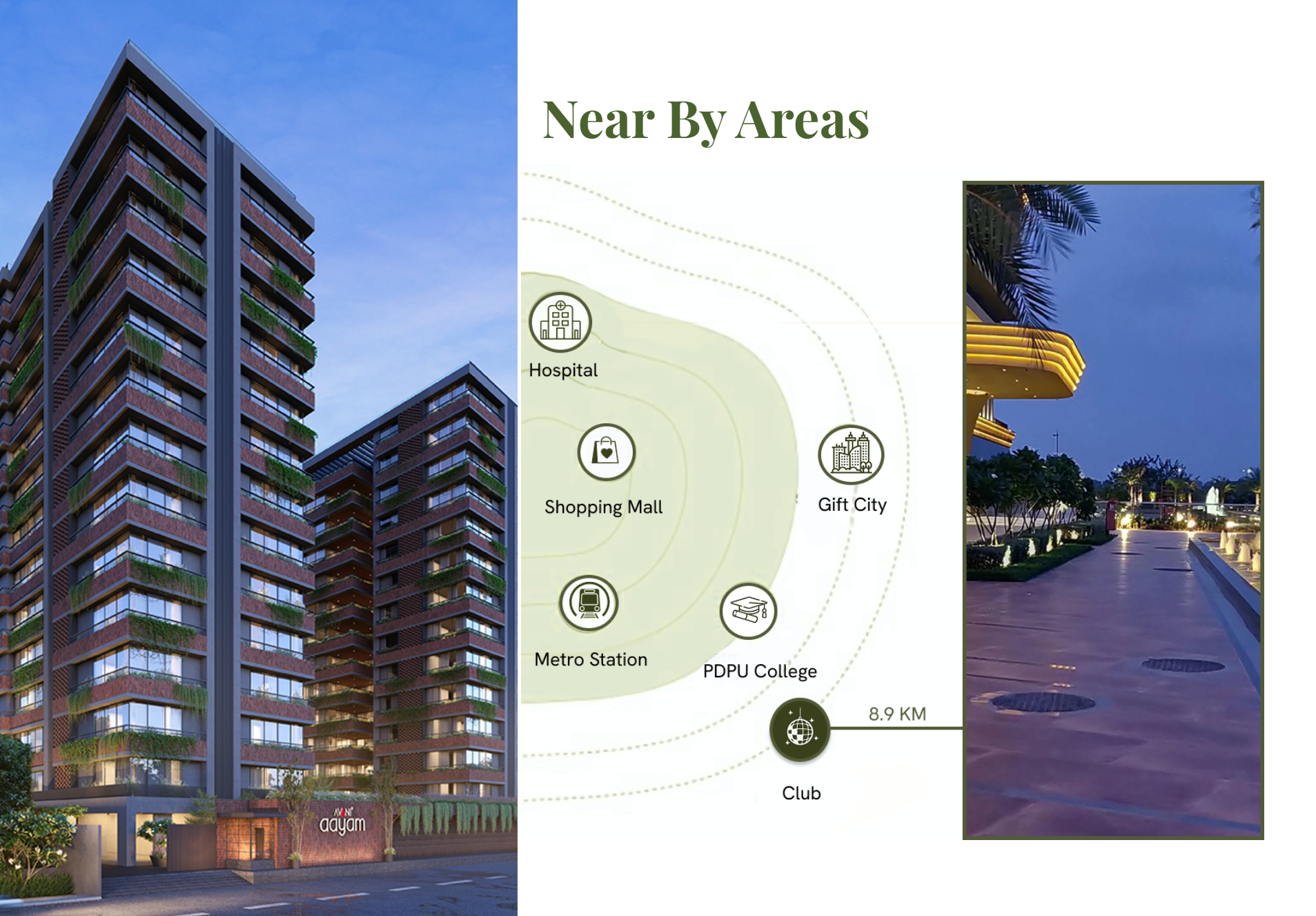 Luxury Living Near Club