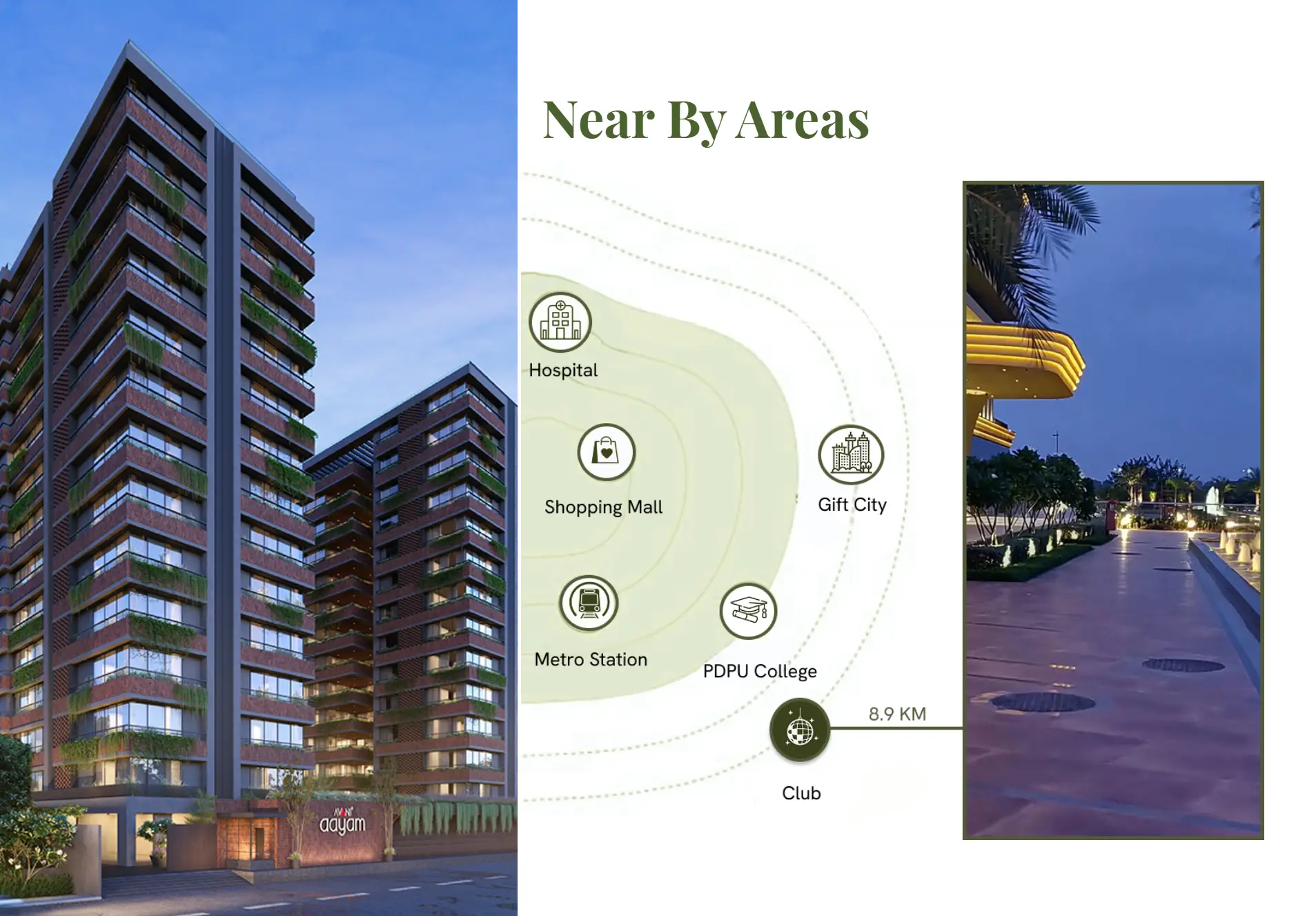 Luxury Living Near Club