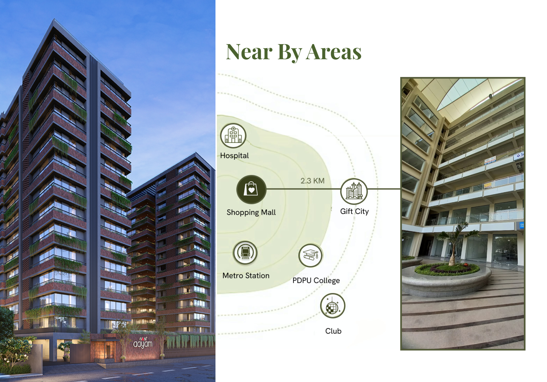 Luxury Living Near Shopping Mall