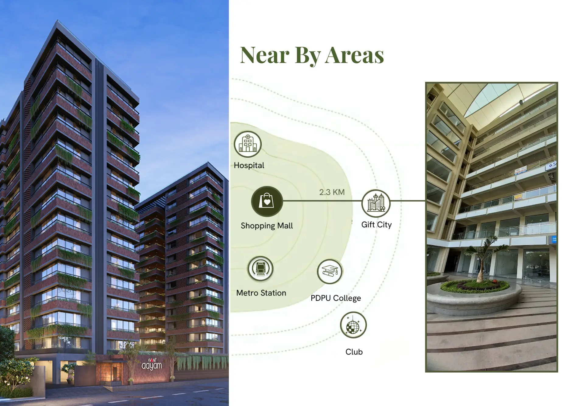 Luxury Living Near Shopping Mall
