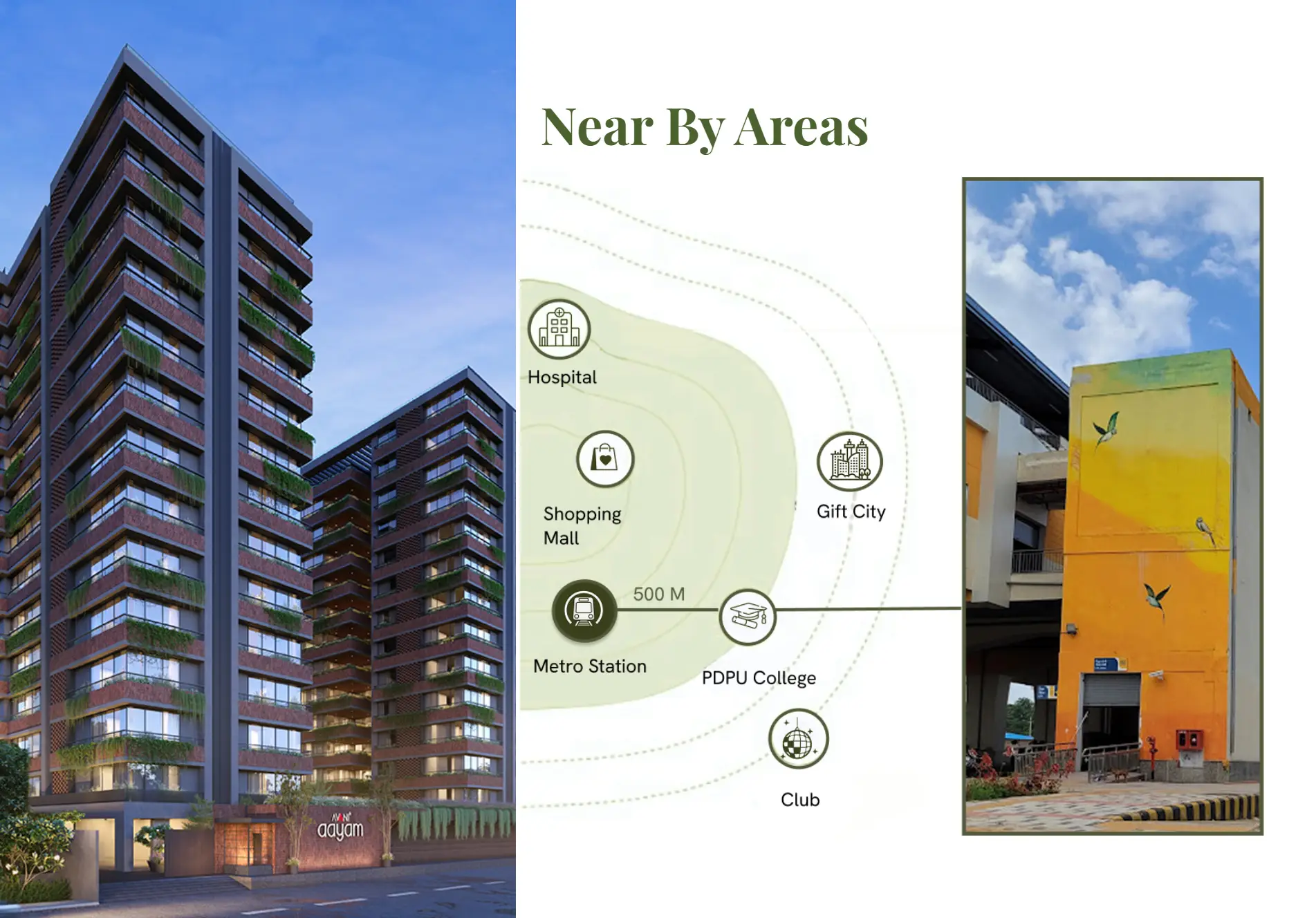 Luxury Living Near Metro Station
